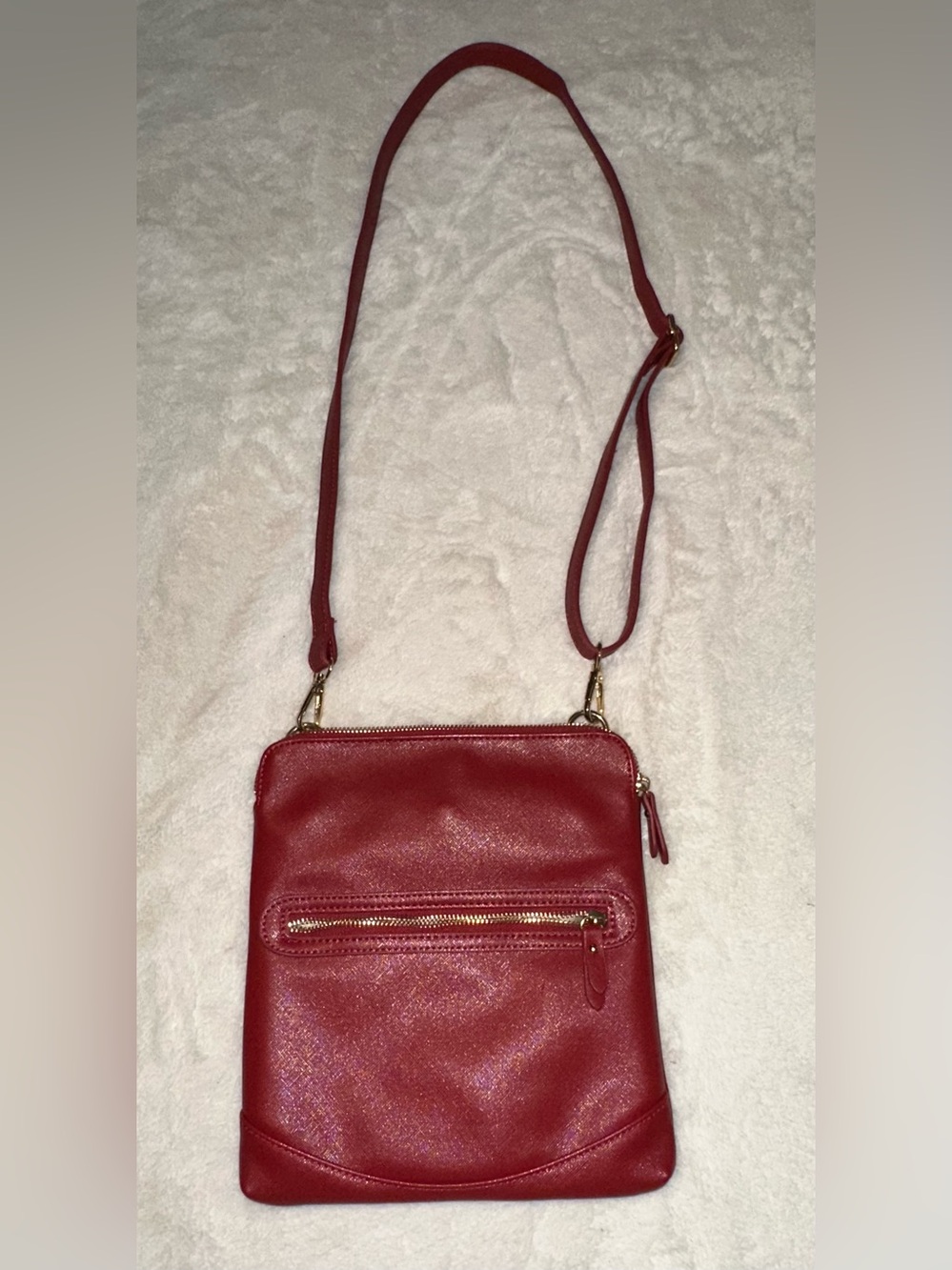 PurseN Litt Red Crossbody Bag